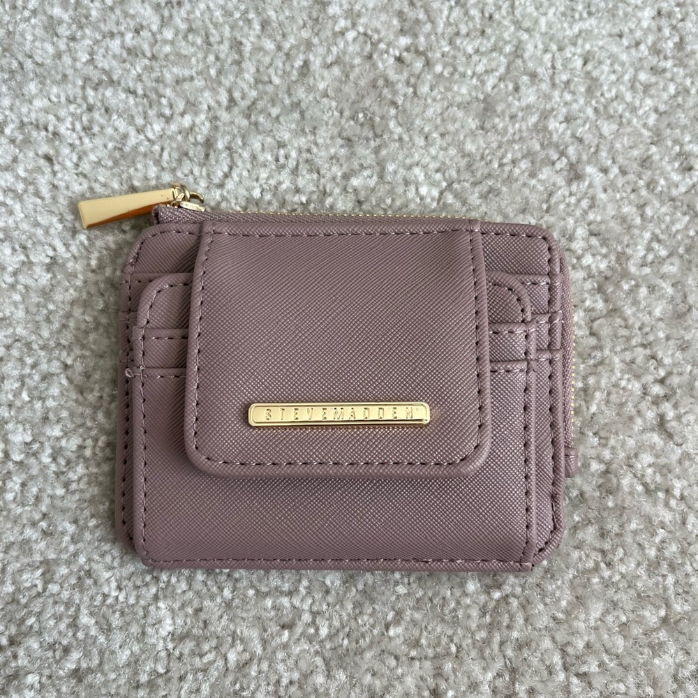 Steve Madden | Bhayden Tri-fold Wallet | Mauve